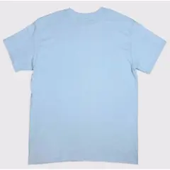 Millennial Loteria Cards Adult La Activist Short Sleeve Graphic T-Shirt - Light Blue