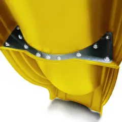 Gorilla Playsets 2-Piece Olympus Wave Slide - Mounts to 4.5-ft to 5-ft Deck Height