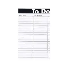 Ampad To Do Notepad 5" x 8" Wide Ruled Assorted Colors 368796