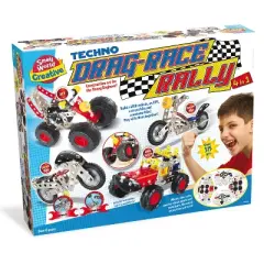 Small World Toys Techno Drag-Race Rally 4 in 1