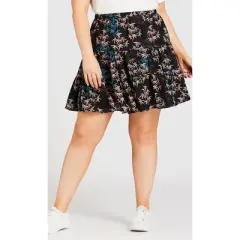 Women's Plus Size So Sweet Skirt - black | AVENUE
