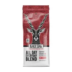 Black Stag All Day Everyday Blend, Medium Roast, Whole Bean Coffee, 6 Pack - 12oz Bags