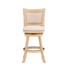 Tift Buff Counter Height Barstool Gray - Linon