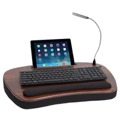 Sofia + Sam Oversized Memory Foam Lap Desk with USB Light