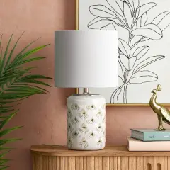 Diamond Cutout Table Lamp with Lit Base - Opalhouse&trade;