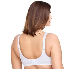 Glamorise Womens MagicLift Minimizer Wirefree Bra 1003 White