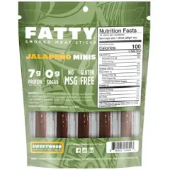 Fatty Jalapeno Multipack Meat Sticks - 10oz/10ct