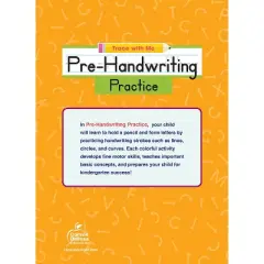 Thinking Kids Pre-Handwriting Practice Activity Book, Grade PK-2