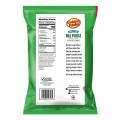 Golden Flake Dill Pickle Potato Chips - 7.5oz