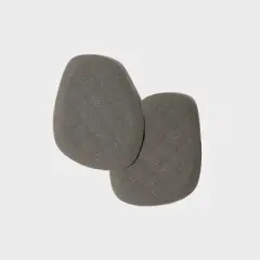 Fab Feet Women's by Foot Petals Ball of Foot Cloud Shoe Cushion Gray - 1 pair: Polyurethane Foam Shoe Pads, Accessories