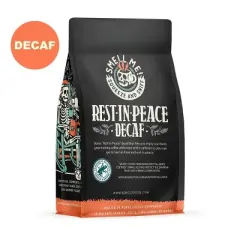 Bones Coffee Company Rest in Peace Decaf 12 oz (Whole Bean)