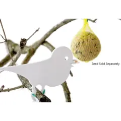 XXD Astwart Plastic Bird Feeding Station/Tree Decoration, White