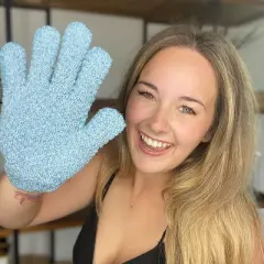 Beauty by Earth Exfoliating Gloves for Body(2 Pairs, 4 Gloves)