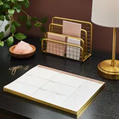 52 Page Special Rule Weekly Tear Off Planner 10" x 7.5" Mauve - Threshold&trade;: Journal, Notebook, Office Supplies, Stationery