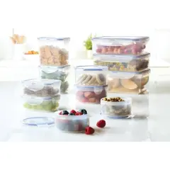 LocknLock Easy Essentials Assorted Food Storage Container Set - 22pc