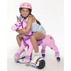 Power Pony Riding Toy - Princess Zume V2: Steel Ride-On Animal, 8 MPH, 200 lb Capacity