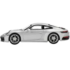 Porsche 911 Carrera 4S GT Silver Metallic Limited Edition to 3000 pcs Worldwide 1/64 Diecast Model Car by True Scale Miniatures