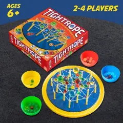Tightrope: A Balance & Blocking Strategy Game