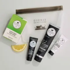 Dionis Goat Milk Travel Set Men's, 5pc