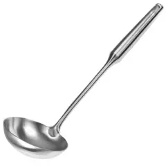 YBM Home 14" 6 oz. Stainless Steel Soup Ladle (2410)
