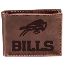 Evergreen Buffalo Bills Bi-Fold Wallet, Brown