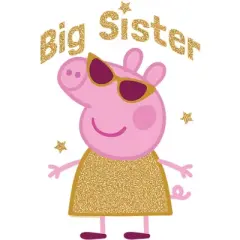 Girl's Peppa Pig Big Sister T-Shirt