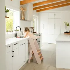 Comfy Cubs Kids Step Stool for Ages 3+, 3 Height Adjustable Toddler Tower for Kitchen Sink & Bathroom Access