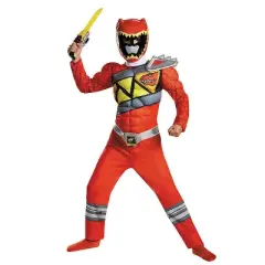 Disguise Boys' Classic Power Rangers Dino Charge Gold Ranger Costume