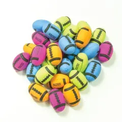 Geddes Football Erasers - 48 per bag