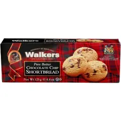 Walkers Shortbread Chocolate Chip - Pack of 12 - 4.4 oz