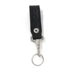 Duty Gear Leather Key Ring Holder Standard Black by Solar 1