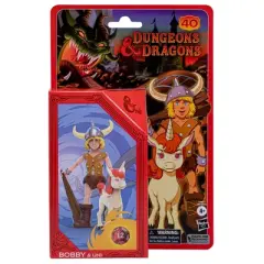 Dungeons & Dragons Cartoon Classics Bobby & Uni Action Figures 2pk