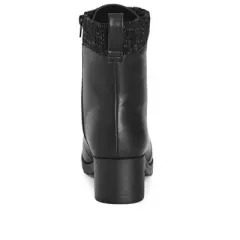 Women's WIDE FIT Briella Ankle Boot - black | AVENUE