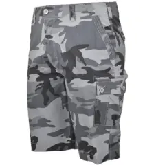 Wearfirst Men's Stretch Micro-Ripstop Camouflage Day Hiker Short