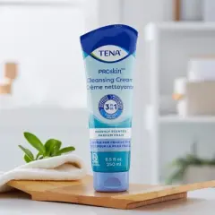 TENA ProSkin Cream Rinse-Free Body Wash Tube Mild Scent 8.5 oz. 64425 1 Ct