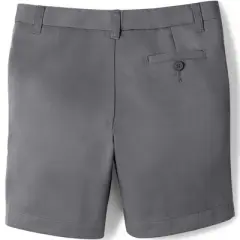 Lands' End Girls Plain Front Blend Chino Shorts