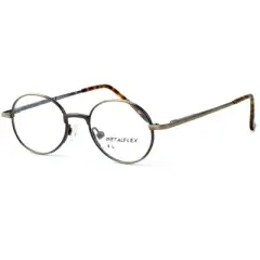Calabria MetaFlex L in Antique Gold Tortoise Havana Brown 40 mm Reading Glasses
