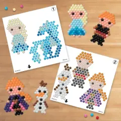 Aquabeads Disney Frozen 2 Character Set, Complete Arts & Crafts Bead Kit for Children - over 800 beads to create Anna, Elsa, Olaf and more