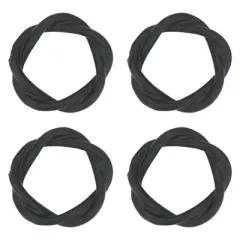 Saro Lifestyle Twisted Resin Napkin Ring (Set of 4)