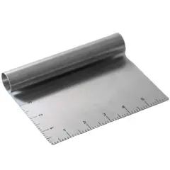 Better Houseware Dough Scraper/Cutter, Silver