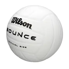 Wilson Bounce Indoor Volleyball: Rubber Shell, Butyl Bladder
