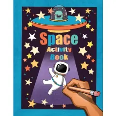 Space Activity Book - by  Little Whimsey (Paperback)