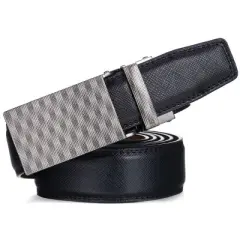 Men's Patchwork Ratchet Belt