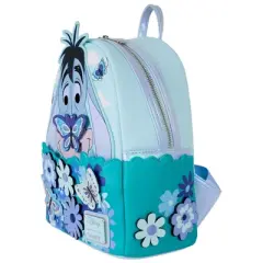 Loungefly Disney Winnie The Pooh Eeyore with Butterfly's, Blue Mini Backpack