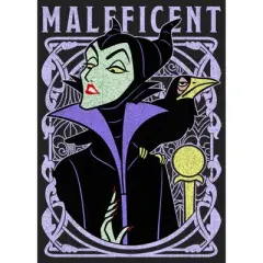 Junior's Sleeping Beauty Maleficent and Diablo Frame Festival Muscle Tee