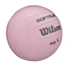 Wilson AVP Soft Play Volleyball - Pink: Sports Ball for Ages 5+ with Synthetic Leather