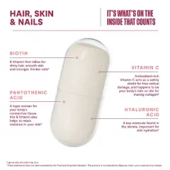 HABIT Hair Skin and Nails Vegan Capsules - 60ct