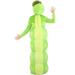 HalloweenCostumes.com Green Caterpillar Halloween Costume for Adults | Plush Storybook Character Suit for Men and Women