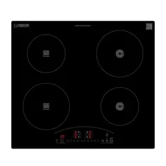 Equator 24" Electric Hybrid CERAMIC-INDUCTION 4 Burner Cooktop 9 Power 220V