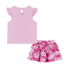 Andy & Evan  Toddler  Palm Print Shorts Set